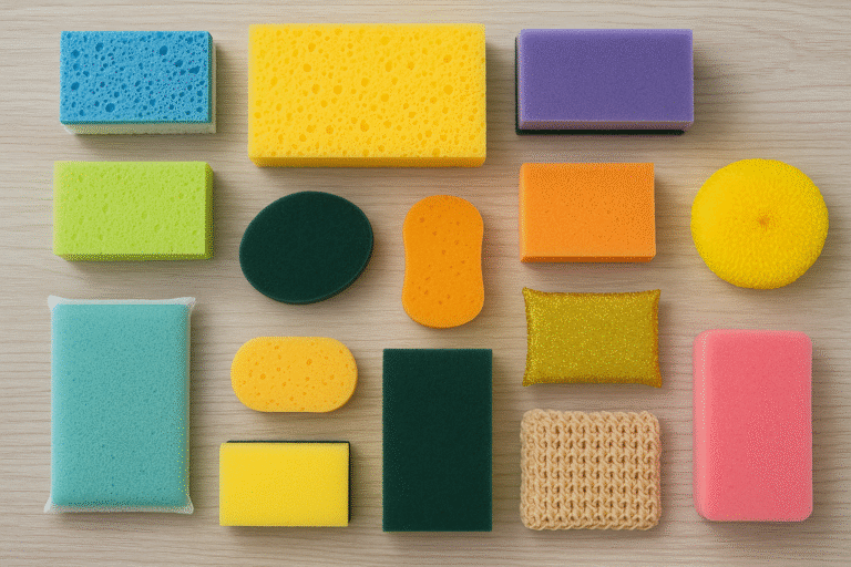 12 Types of Cleaning Sponges & Their Best Uses