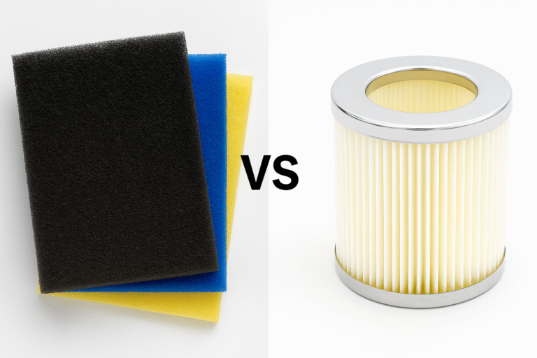 air filter foam vs cotton air filter