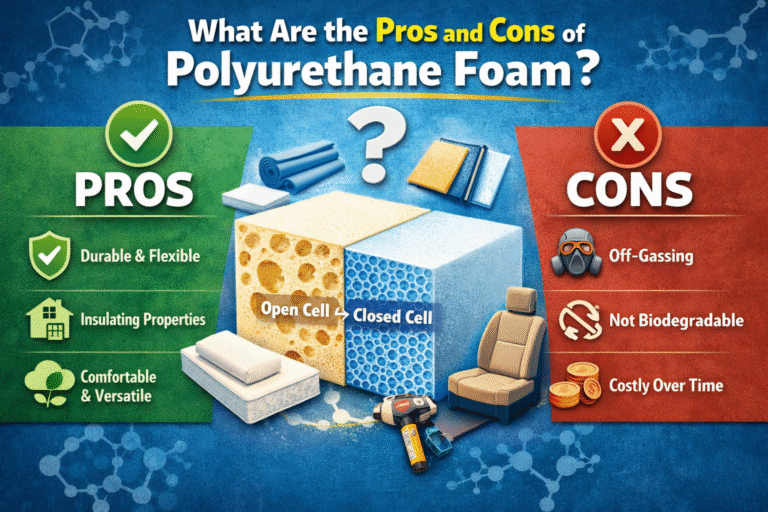 Pros and Cons of Polyurethane Foam