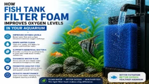 fish tank filter foam improving oxygen levels and filtration in aquarium
